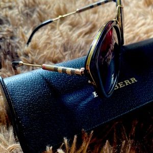 Elegant Burberry sunglasses.